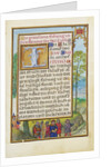 Border with the Arrest of Achior by Simon Bening