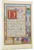 Border with Micaiah Foretelling the Death of King Ahab by Simon Bening