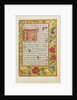 Decorated Text Page by Anonymous
