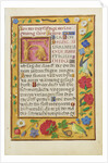 Decorated Text Page by Anonymous