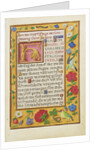 Decorated Text Page by Anonymous