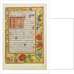 Decorated Text Page by Anonymous