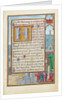 Border with a Captured Prophet before a Prince or King by Simon Bening