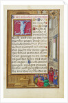 Border with Samuel Putting forward Saul as King by Simon Bening