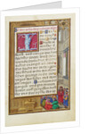 Border with Samuel Putting forward Saul as King by Simon Bening