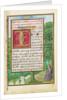 Border with Christ in the Wilderness by Simon Bening