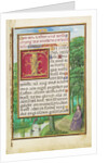 Border with Christ in the Wilderness by Simon Bening