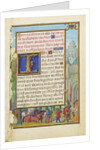 Border with the Meeting of Abraham and Melchizedek by Simon Bening