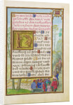 Border with Joseph Being Sold by His Brothers by Simon Bening