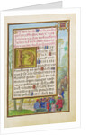 Border with Joseph Being Sold by His Brothers by Simon Bening
