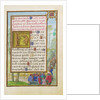 Border with Joseph Being Sold by His Brothers by Simon Bening