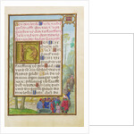 Border with Joseph Being Sold by His Brothers by Simon Bening