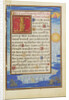 Border with the Adoration of the Name of Jesus by Simon Bening