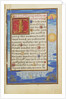 Border with the Adoration of the Name of Jesus by Simon Bening