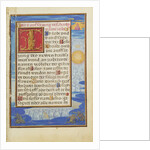 Border with the Adoration of the Name of Jesus by Simon Bening