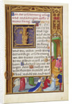 Border with the Queen of Sheba before King Soloman by Simon Bening