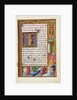 Border with the Queen of Sheba before King Soloman by Simon Bening