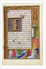 Border with the Queen of Sheba before King Soloman by Simon Bening