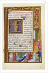 Border with the Queen of Sheba before King Soloman by Simon Bening