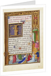 Border with the Queen of Sheba before King Soloman by Simon Bening