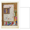 Border with the Queen of Sheba before King Soloman by Simon Bening