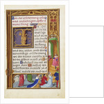 Border with the Queen of Sheba before King Soloman by Simon Bening
