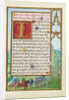Border with Michal Helping David to Escape from Saul by Simon Bening