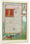Border with Michal Helping David to Escape from Saul by Simon Bening