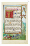 Border with Michal Helping David to Escape from Saul by Simon Bening