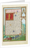 Border with Michal Helping David to Escape from Saul by Simon Bening