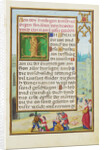 Border with Athaliah Ordering the Massacre of the King's Children by Simon Bening