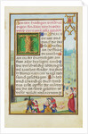 Border with Athaliah Ordering the Massacre of the King's Children by Simon Bening