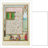 Border with Athaliah Ordering the Massacre of the King's Children by Simon Bening