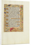 Decorated Text Page by Anonymous
