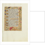 Decorated Text Page by Anonymous