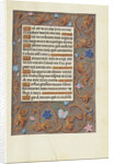 Decorated Text Page by Anonymous