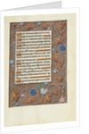 Decorated Text Page by Anonymous