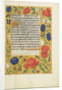 Decorated Text Page by Anonymous