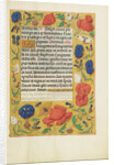 Decorated Text Page by Anonymous
