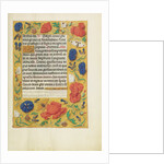 Decorated Text Page by Anonymous