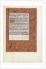 Decorated Text Page by Anonymous