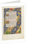 Decorated Text Page by Anonymous