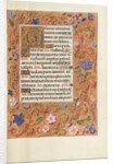 Decorated Text Page by Anonymous