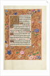 Decorated Text Page by Anonymous