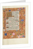 Decorated Text Page by Anonymous