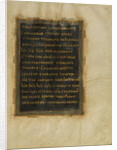Decorated Text Page by Anonymous