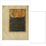 Ornamented Monogram VD by Anonymous