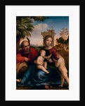 The Rest on the Flight into Egypt with St. John the Baptist by Fra Bartolommeo