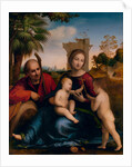 The Rest on the Flight into Egypt with St. John the Baptist by Fra Bartolommeo