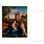 The Rest on the Flight into Egypt with St. John the Baptist by Fra Bartolommeo